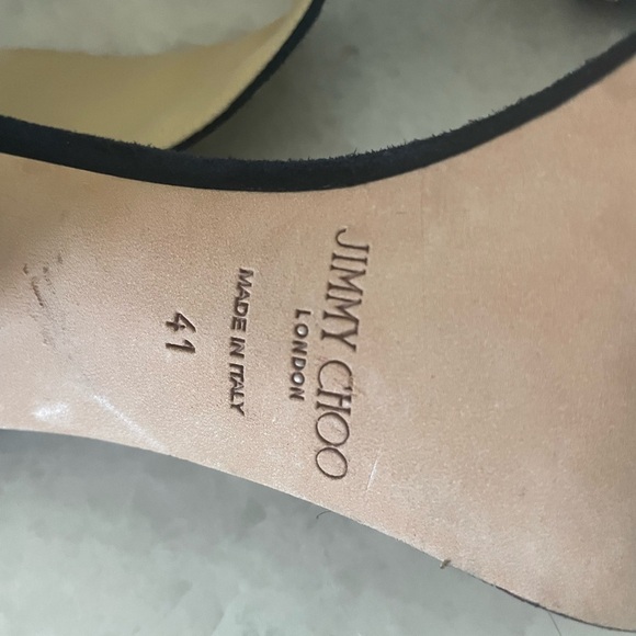 JIMMY CHOO studded leather heels size 41 - Picture 7 of 8